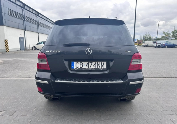 Mercedes-Benz GLK cena 39999 przebieg: 252000, rok produkcji 2010 z Bydgoszcz małe 67